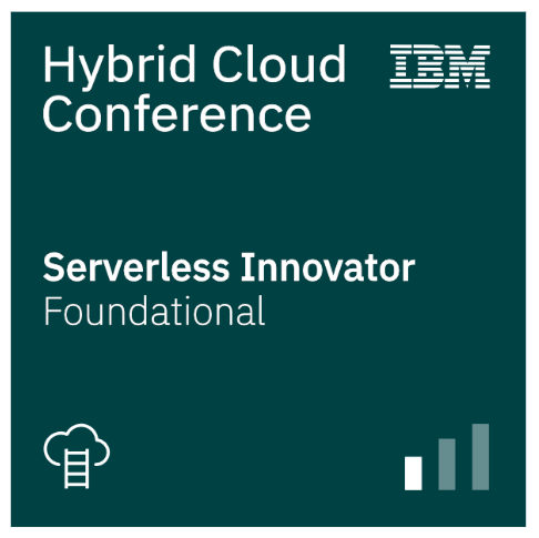 IBM Hybrid Cloud Conference – Serverless Innovator